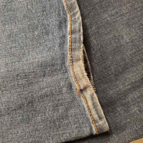 Calvin Klein Womens Jeans 30x31 Size 10 Tall Bootcut Dark Wash Stretch - Picture 9 of 10
